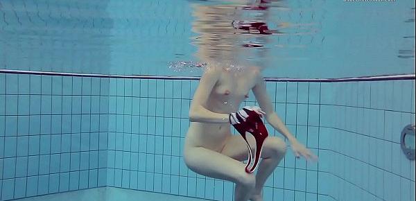  Nastya super underwater hot babe from Russia